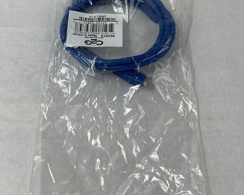 C2G 03974 4ft CAT6 Patch Cable (Lot of 3)