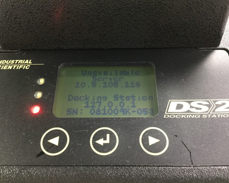 Industrial Scientific IDS Docking Station 1810-5551 Powers On w/Power Cord