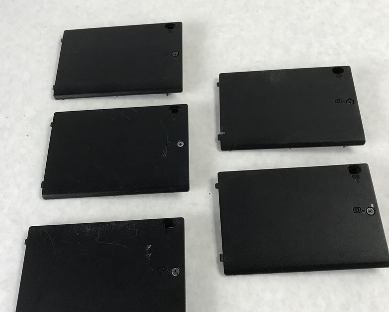 Lot of (5) Lenovo T520 Hard Drive Cover w/ Screw 60Y4986 60Y5500