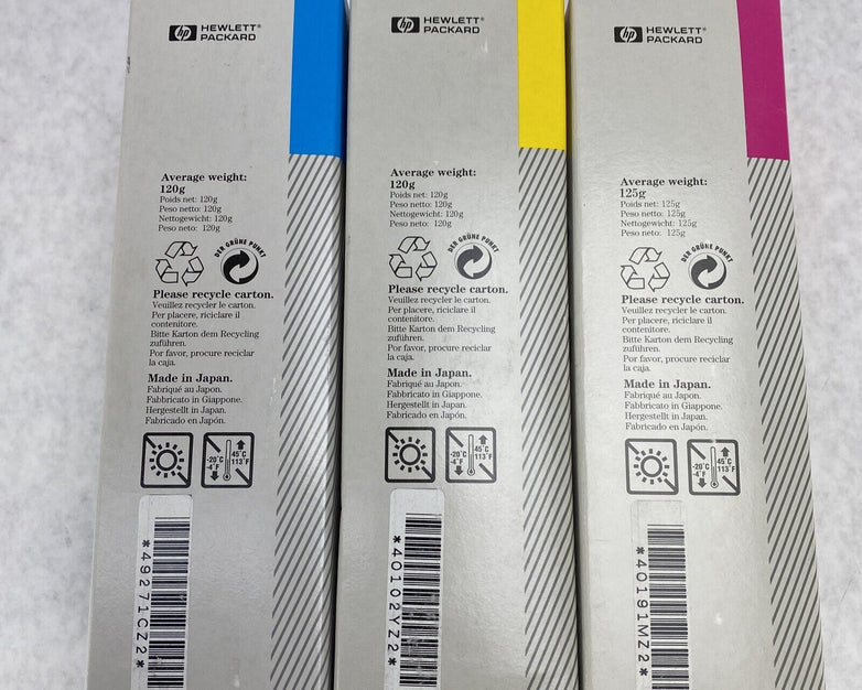 HP C3102A Cyan + C3103A Yellow + C3104A Magenta Color Toner Cartridge LaserJet 5