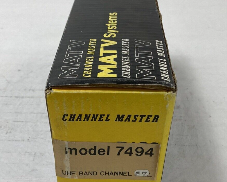 Channel Master MATV Systems Model 7494 Band Pass Filter UHF Band Channel 67