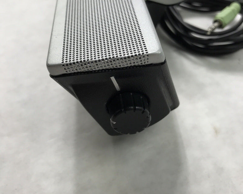 (Lot of 2) Dell UH837 Monitor Clip-On Speaker/Sound Bar Standard Audio Jack