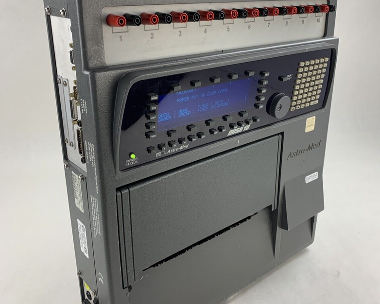 Astro-Med Dash 10 250v RMS Data Logger Powers On