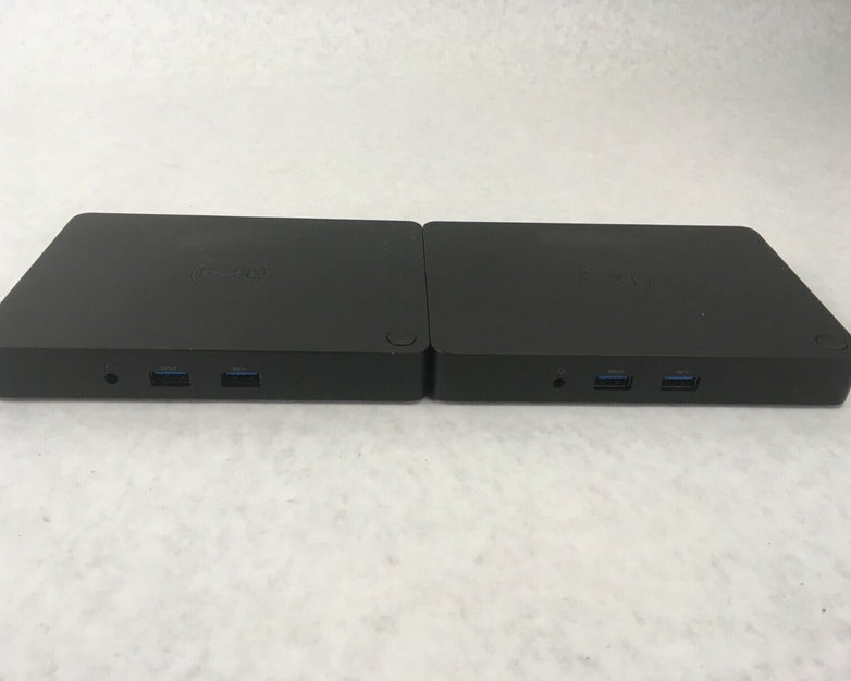 Dell Dock WD15 USB Type-C K17A 05FDDV Hub Docking Station - NO USB-C (Lot of 2)
