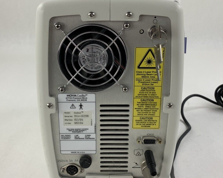 Hoya ConBio DioDent laser Unit Oral Tissue Ablation System W/ Power Supply