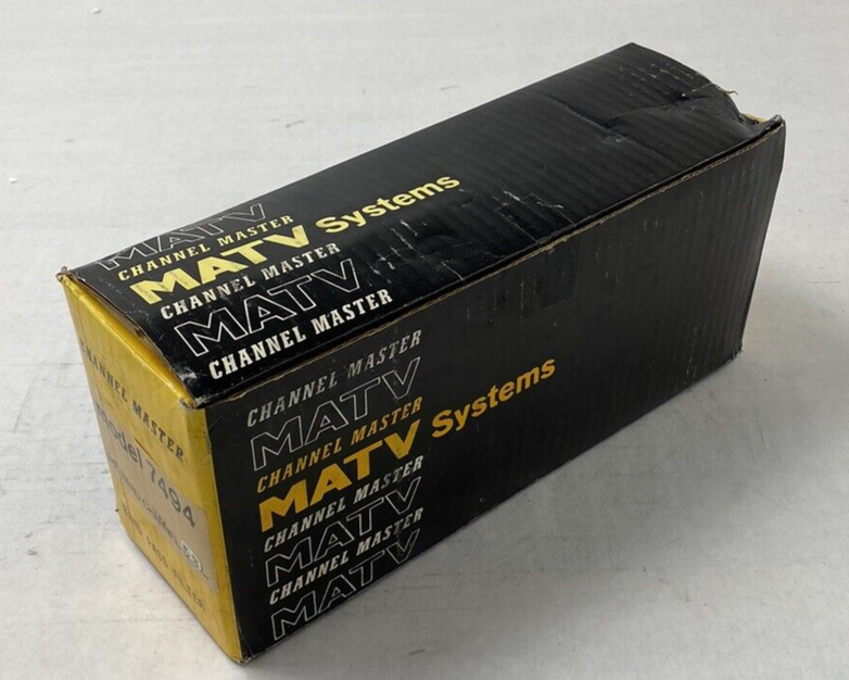 Channel Master MATV Systems Model 7494 Band Pass Filter UHF Band Channel 53