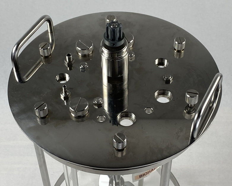 Sartorius 8L Liter Glass Vessel Bioreactor