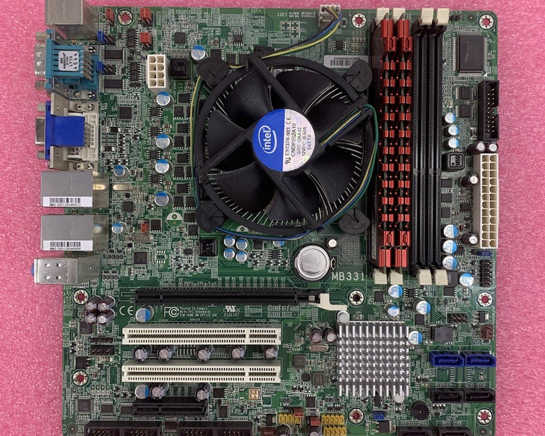 Intel MB331 Motherboard Intel Core i5-3570 3.40GHz 4GB RAM w/ Shield