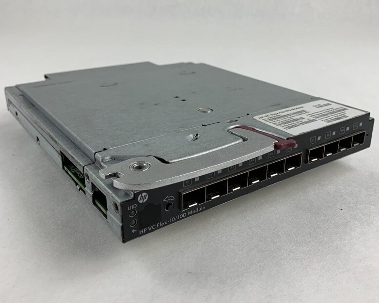HPE Virtual Connect Flex-10/10D Module 638526-B21 Self Tested