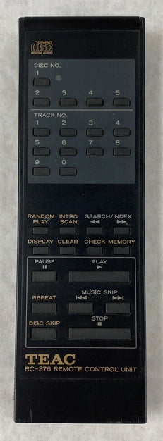 TEAC RC-376 Remote Control for CD Changer PD-C400