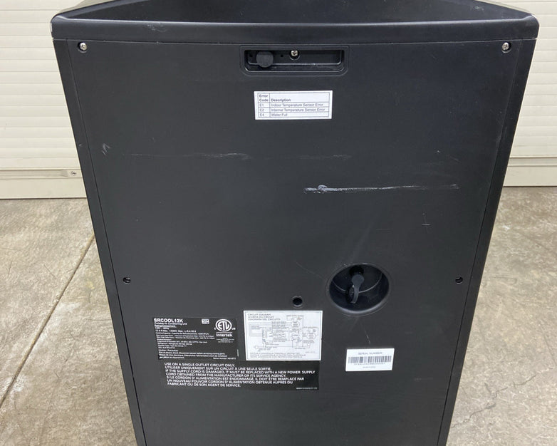 Tripp Lite SRCOOL12K Portable Air Conditioner 1400w - Parts or Repair