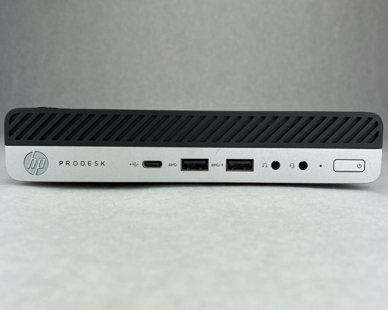HP ProDesk 600 G3 Mini Quad Core i7-7700T 2.90GHz 1x8GB RAM WiFi No AC HDD OS