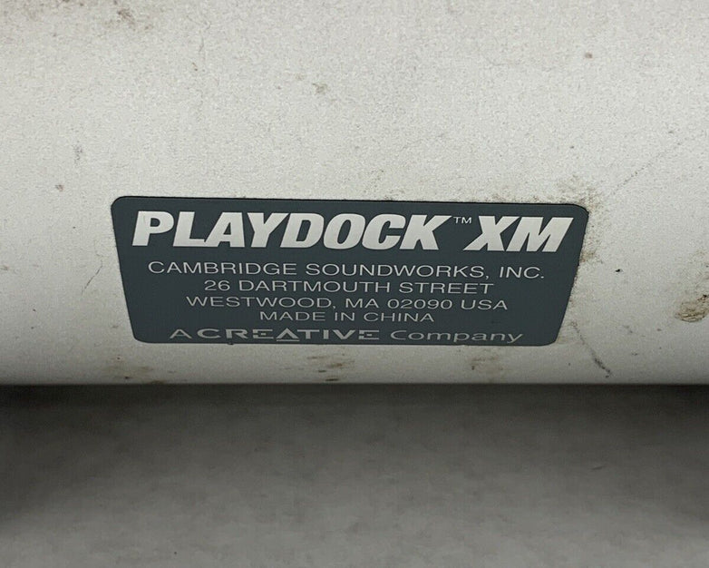 Cambridge SoundWorks Playdock XM Portable Amplified Speaker Power Supply Tested