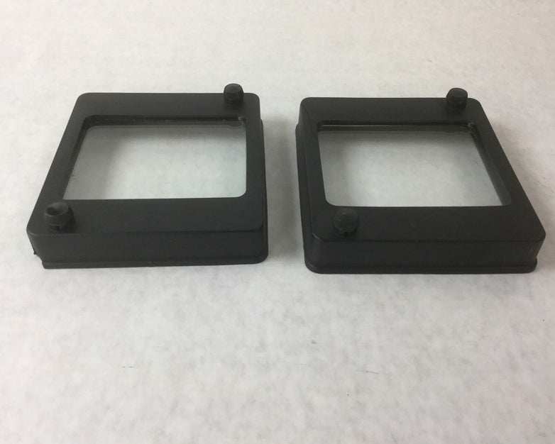 Glass Cover Only for GE Auxiliary Relays, (Lot of 2)Frame Cracked