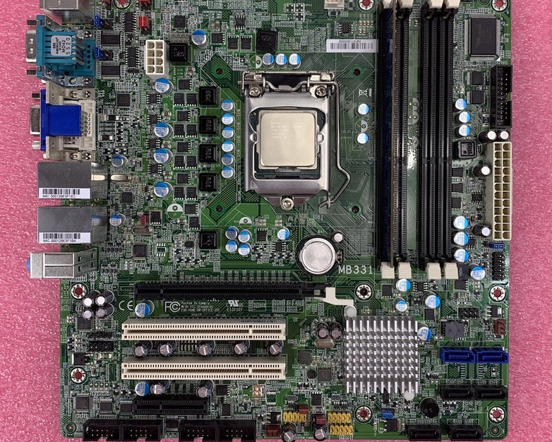 DFI MB331 Motherboard Intel Core i5-2400S 2.5GHz 4GB RAM No Shield