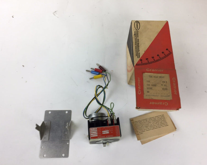 Cramer 450D-60s Time Delay Relay