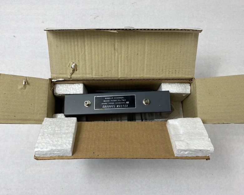 Channel Master MATV Systems Model 7494 Band Pass Filter UHF Band Channel 63