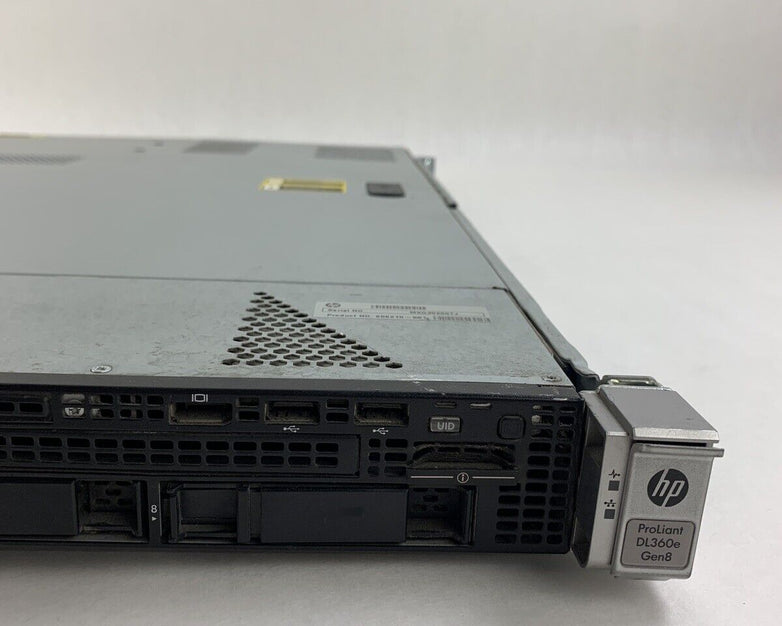 HP ProLiant DL360e Gen8 Intel Xeon E5- 2403 1.8 GHz 32 GB Ram No OS No HDD