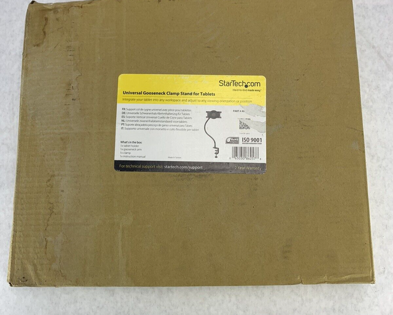 Startech.com Universal Gooseneck Clamp Stand