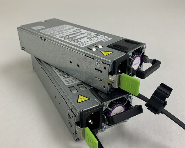 LOT OF 2 Cisco UCSC-PSU1-770W V01 770W Power Supply PS-2771-1S-LF Tested