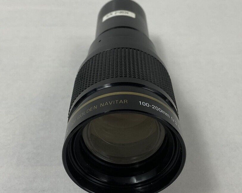 D.O. Industries Golden Navitar 100-200mm f/3.5 Projection Lens