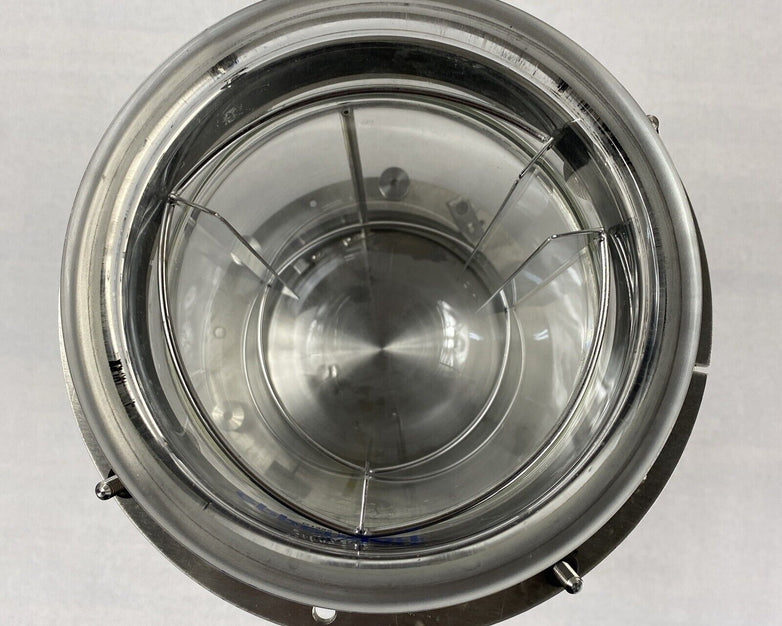 Eppendorf G-1395-13 3L Liter Glass Jacketed Vessel Bioreactor