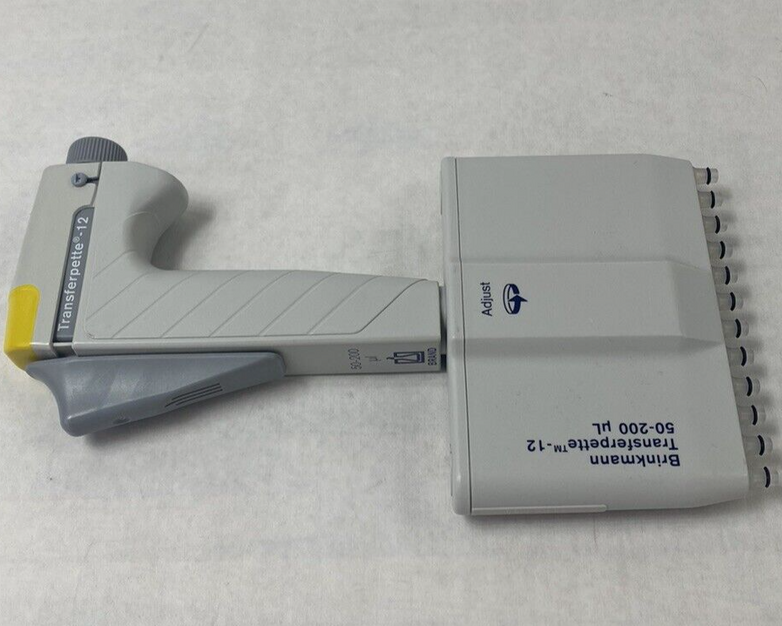 Brinkmann Transferpette-12 50-200 uL 12-Channel Pipette