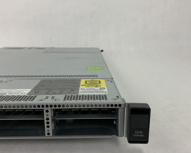 Cisco UCS C220 M3 2x Intel Xeon E5-2670V2 2.5 GHz 128 GB RAM Ho HDD No OS