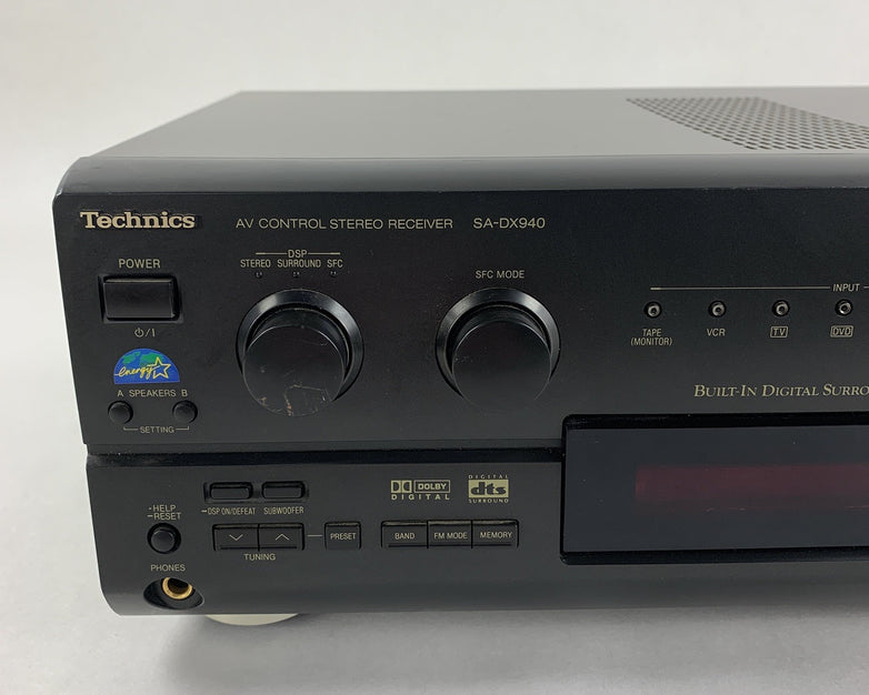 Technics SA-AX540 Receiver HiFi Stereo 5.1 Channel Tested No Remote