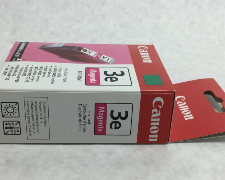 Genuine Canon Magenta 3e BCI-3eM Ink Cartridge