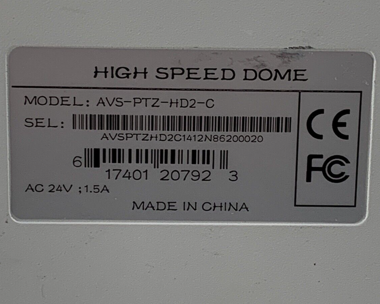 Clearview AVS-PTZ-HD2-C High Speed Dome Tested Bad Video Quality