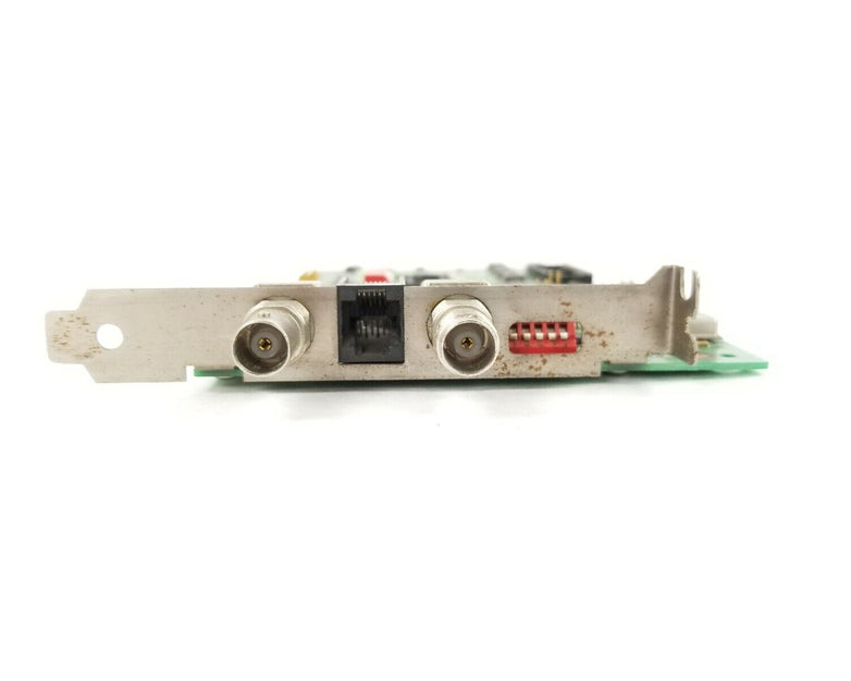 Wang Dual Coax Network Card 9754-1 16-bit ISA Card