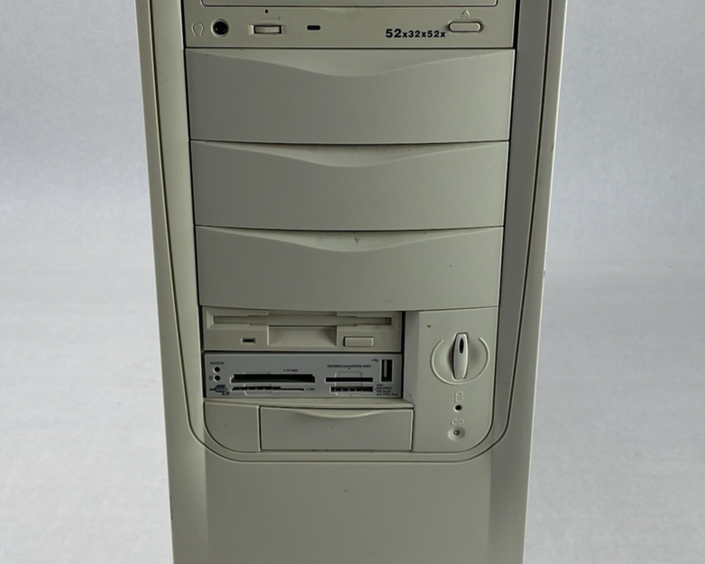 Unbranded Beige Vintage ATX Mid Tower Computer Case with 300W Power Supply