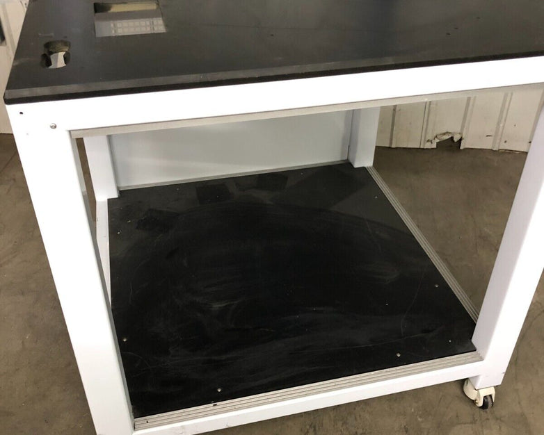Unbranded Balance Medical Lab Rolling Work Table w/ Ergotron Mount 40"x40"x40"