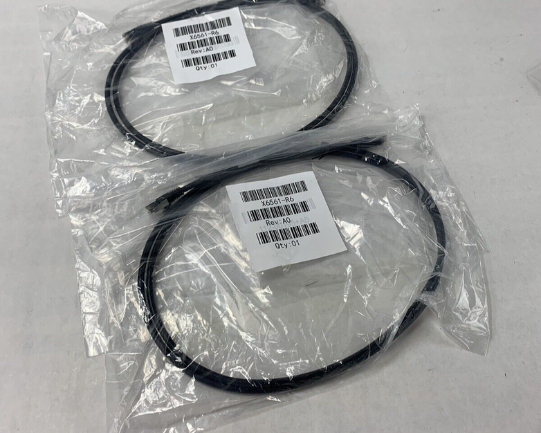 Lot 2 NetApp Ethernet ACP RJ45 Cat6 2M 6 ft. Cable 112-00195 X6561-R6 L54
