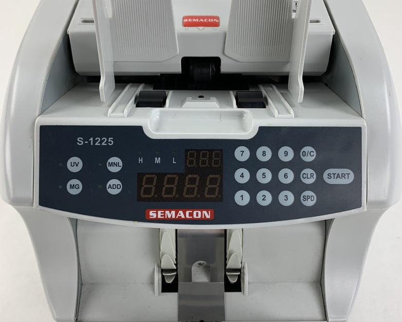 Semacon S-1225 Business Machines Money Counter E1 Error Parts and Repair