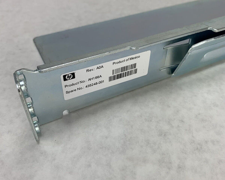 HPE StoreEver 1/8 G2 Tape Autoloader Rack Kit AH166A 435248-001 Left Only