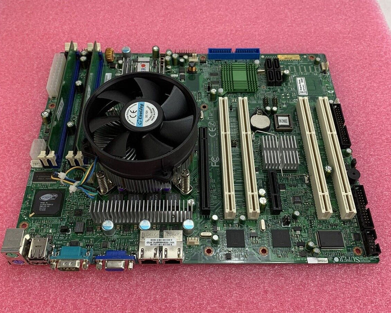SuperMicro PDSM4 Motherboard Intel Pentium 4 3.4GHz 512MB RAM w/Shield