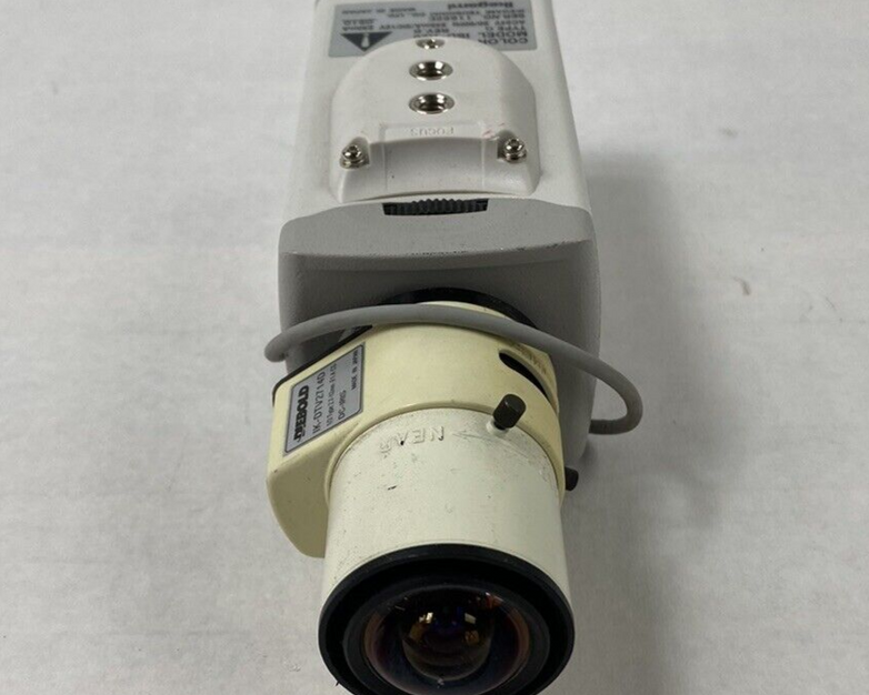 Ikegami ISD-A20 Color Security Camera 1/3" 2.7-12mm Lens For Parts or Repair