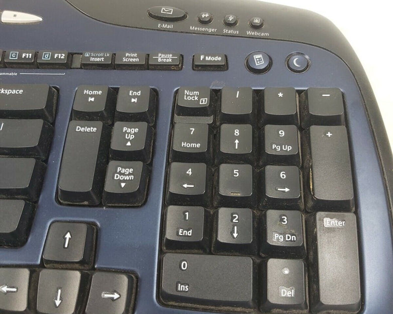 Logitech Y-RR54 LX-700 Cordless Wireless Keyboard CANADA 210 No Mouse/Dongle