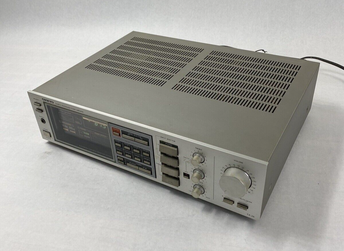 Vintage Onkyo Model TX-26 Quartz Synthesized Tuner Amplifier
