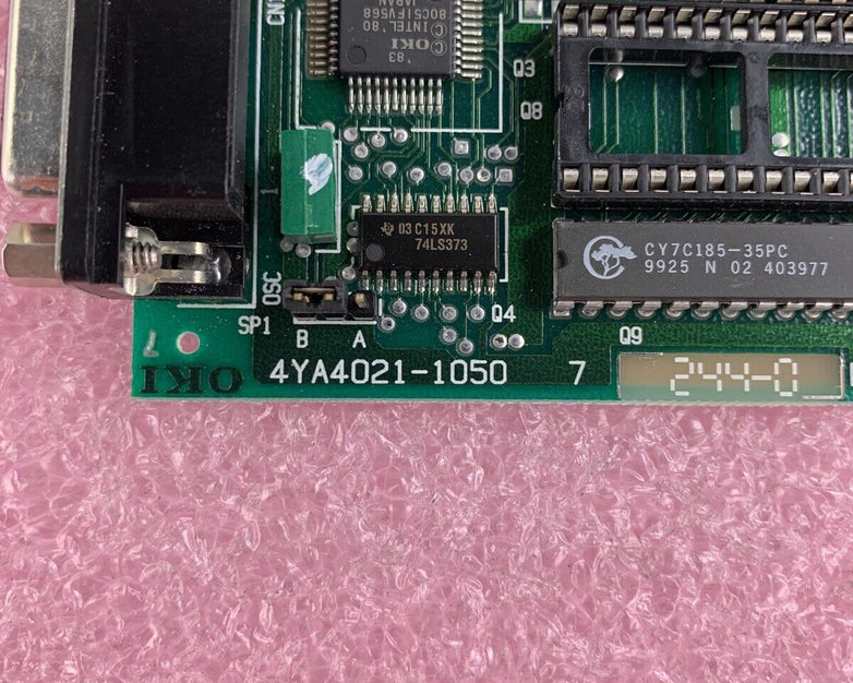 New Box Opened Okidata RS-232C SERIAL 19.2K Interface Board Card
