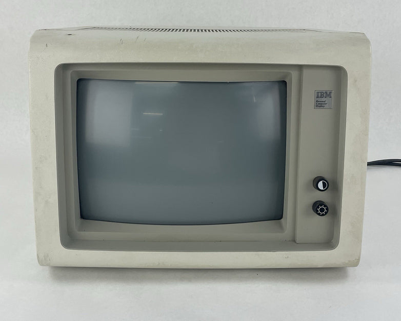 Vintage IBM 5151 Personal Computer Display CRT Monitor Parts or Repair