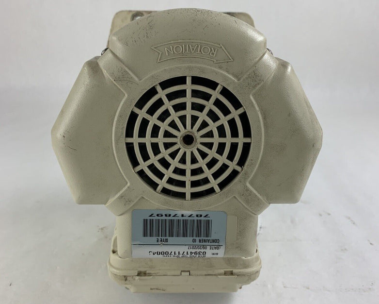 Electric Pump Motor 208-230/460VAC 3Ph 3450RPM Frame 56Y for Parts and Repair