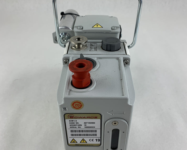 Edwards Model E2M1.5 Vacuum Pump Parts and Repair Oil Drained