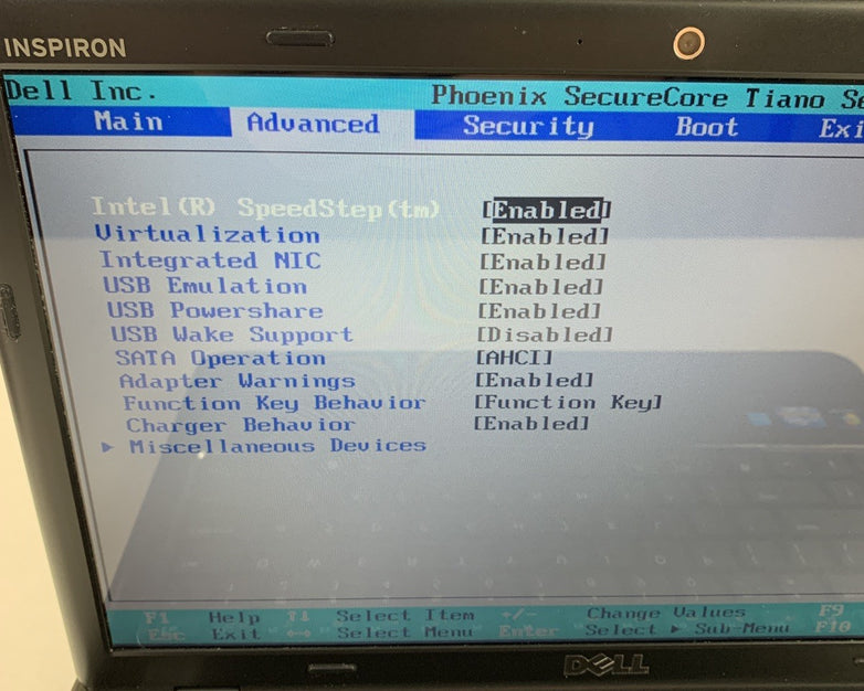 Dell Inspiron N411Z 14" i3-2350M 2.3 GHz 630 KB Ram No OS No HDD No Batt No AC