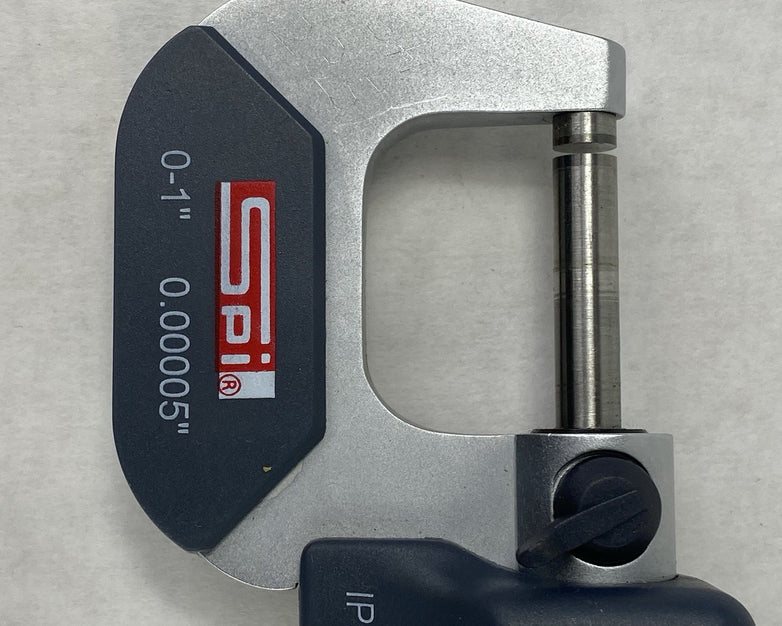 SPi Mechanical IP54 0-1" 0.00005" Outside Micrometer Untested