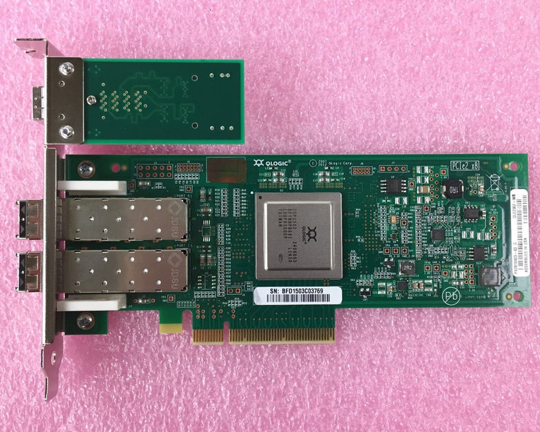 QLE2562-WB Qlogic SANBlade 8GB Dual Port Fibre PCI-E PX2810403-43 G