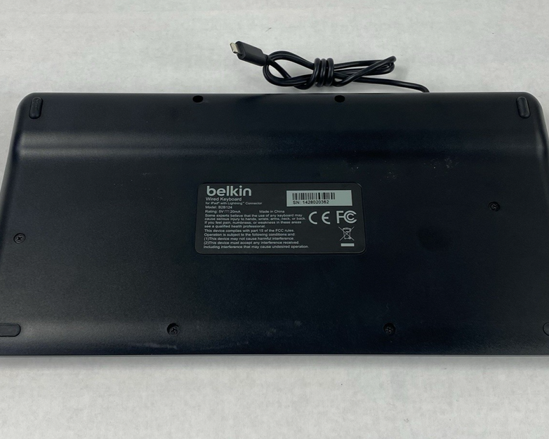 Belkin B2B124 Wired Keyboard for iPad w/ Lightning Connector Tested (Lot of 10)