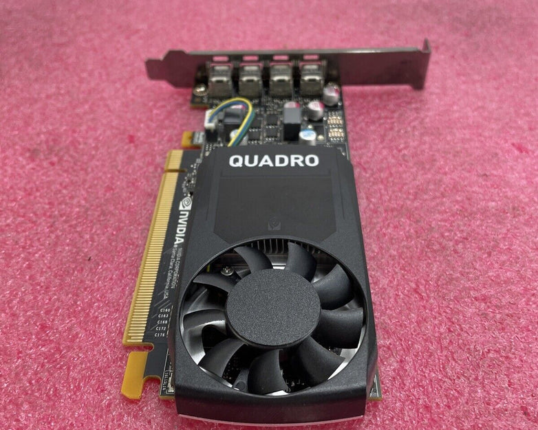 NVIDIA QUADRO P620 2GB GDDR5 PCIE Graphics Card 4x Mini DisplayPort